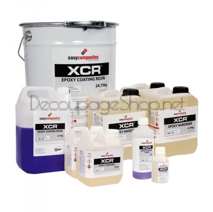 XCR Epoxy Coating Resin - Епоксидна ламинираща смола с UV защита - 5кг