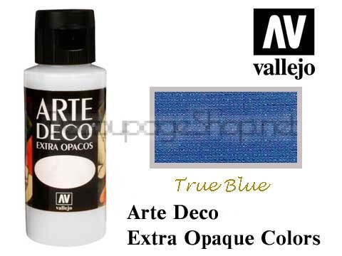 ACRYLICOS VALLEJO S.L. Arte Deco акрил, СУПЕР МАТ, 60мл -  TRUE BLUE