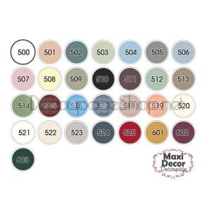 Тебеширена боя CHALKY PAINT - Maxi Decor - цвят 517 СИВОВИОЛЕТОВ - 250МЛ.