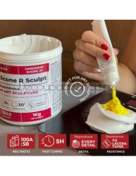 R SCULPT - Silicone rubber for vertical applications - Силикон за калъпи от скулптори, за вертикално приложение - 1 кг