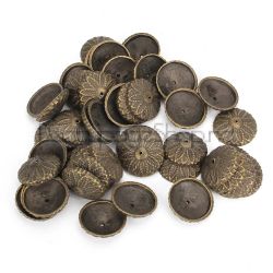 Тапицерски кабър декоративен: цвят - старо злато - ф 18мм