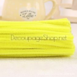 Дълги Плюшени Телчета : Пакет с 10 Броя : ЖЪЛТО