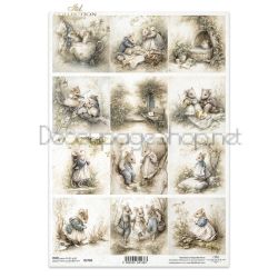 ITD COLLECTION ДЕКУПАЖНА ОРИЗОВА ХАРТИЯ А4 - R2780