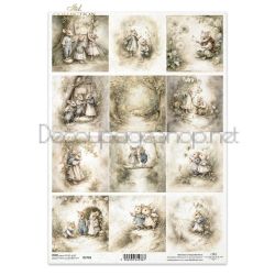 ITD COLLECTION ДЕКУПАЖНА ОРИЗОВА ХАРТИЯ А4 - R2782