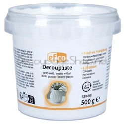 Decoupaste, grob, Релефна структурна паста - ЕДРА - груба, 500 g, бяла