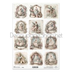 ITD COLLECTION ДЕКУПАЖНА ОРИЗОВА ХАРТИЯ А4 - R2883