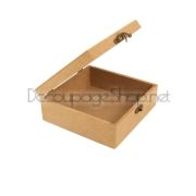 Кутия за бижута със закопчалка  - 16 х 16 х 7см