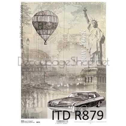 ITD COLLECTION ДЕКУПАЖНА ОРИЗОВА ХАРТИЯ А4 - R0879