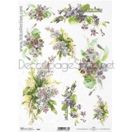 ITD COLLECTION ДЕКУПАЖНА ОРИЗОВА ХАРТИЯ А4 - R0965