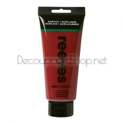 REEVES АКРИЛНА БОЯ 200 МЛ - RED OCHRE 8381510