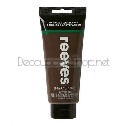 REEVES АКРИЛНА БОЯ 200 МЛ - RAW UMBER 8381540