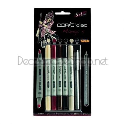 COPIC CIAO КОМПЛЕКТ - 5+1 MANGA SET # 5