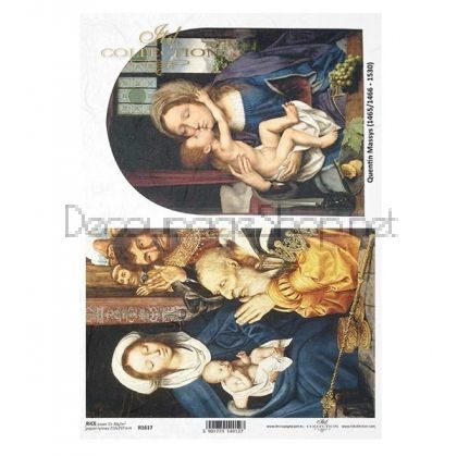 ITD COLLECTION ДЕКУПАЖНА ОРИЗОВА ХАРТИЯ А4 - R1617