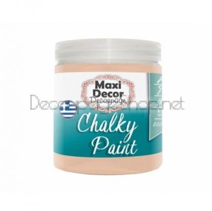 Тебеширена боя CHALKY PAINT - Maxi Decor - цвят 501 СЬОМГА - 250МЛ.