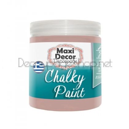 Тебеширена боя CHALKY PAINT - Maxi Decor - цвят 518 ROTTEN APPLE - 250МЛ.