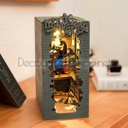 ROBOTIME 3D ДЪРВЕН ПЪЗЕЛ MAGIC HOUSE 216 ЧАСТИ DGB03