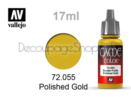 Боя за модели Game color 17 мл Polished Gold Acrylicos Vallejo