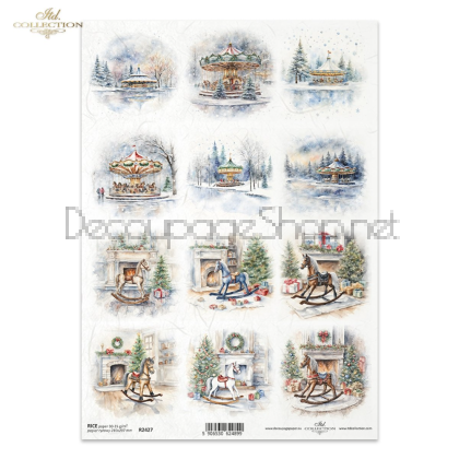 ITD COLLECTION ДЕКУПАЖНА ОРИЗОВА ХАРТИЯ А4 - R2427