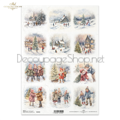 ITD COLLECTION ДЕКУПАЖНА ОРИЗОВА ХАРТИЯ А4 - R2430