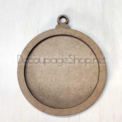 Коледна играчка за микс медия - ТОПКА - 12,5см