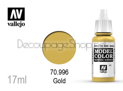 Бои за моделисти Model color 18 мл. gold - 70996 - Acrylicos Vallejo