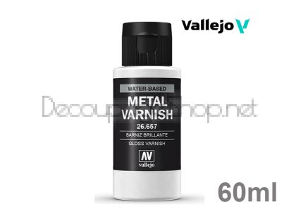 Гланцов лак 60ml за серията Metal color - Acrylicos Vallejo