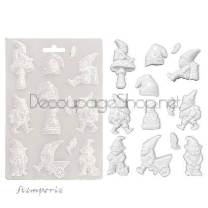 STAMPERIA HIDDEN GROVE SOFT MOULD A5 - K3PTA5669