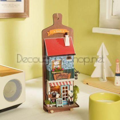 ROBOTIME 3D ДЪРВЕН ПЪЗЕЛ AROMA TOAST LAB 71 ЧАСТИ DS019