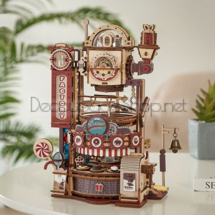ROBOTIME 3D ДЪРВЕН ПЪЗЕЛ CHOCOLATE FACTORY 420 ЧАСТИ LGA02