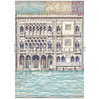 STAMPERIA VENICE ДЕКУПАЖНА ХАРТИЯ А4-DFSA41040