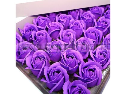Сапунена роза Love Amethyst , 6.5см x5см, Аметист