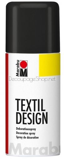 Спрей за Текстил Marabu : 150 ml : 073 Черен
