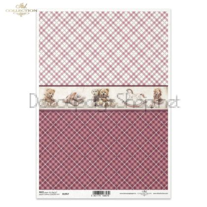 ITD COLLECTION ДЕКУПАЖНА ОРИЗОВА ХАРТИЯ А4 - R1957