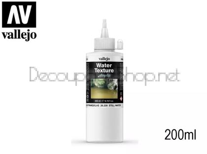 Течен втърдяващ се гел, ефект спокойна вода 200 мл Acrylicos Vallejo