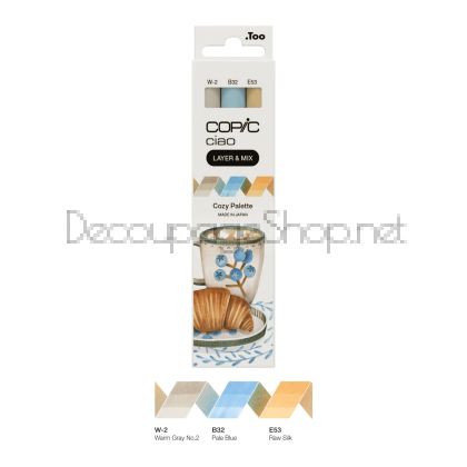 Алкохолни Маркери : Copic Ciao : Layer & Mix : 3 Цвята : Cozy