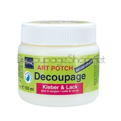 Декупажно лепило и лак Art Potch Decoupage, 150 ml, мат