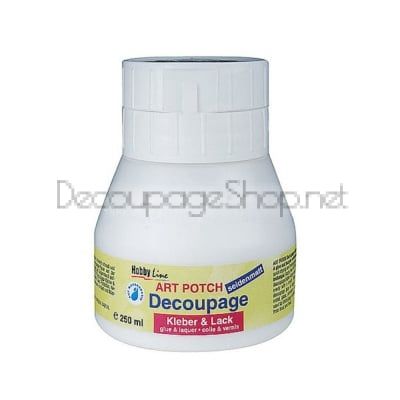 Декупажно лепило и лак Art Potch Decoupage, 250 ml, мат