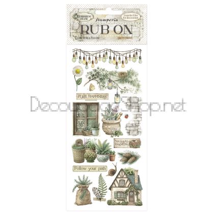 STAMPERIA HERBARIUM SILVAE RUB ON 10,16/21,6СМ - DFLRB209