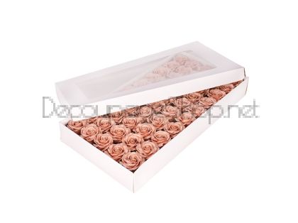 Сапунена роза Elegantz Love De Luxe , 6.5см x 5,8см, Salmon