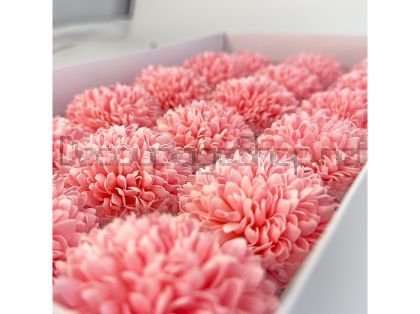 Сапунена далия M Elegantz De Luxe , 6 см x 6,5 см, Горчица