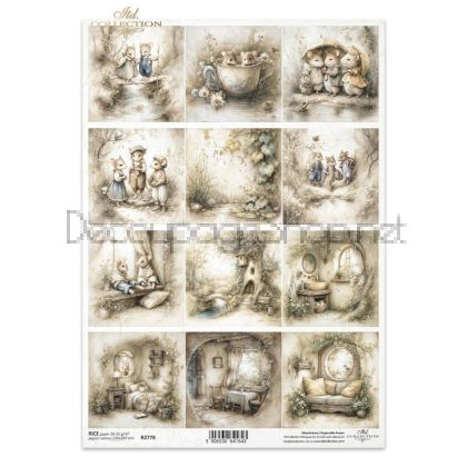 ITD COLLECTION ДЕКУПАЖНА ОРИЗОВА ХАРТИЯ А4 - R2778