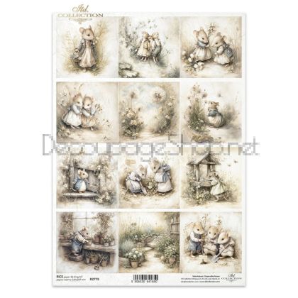 ITD COLLECTION ДЕКУПАЖНА ОРИЗОВА ХАРТИЯ А4 - R2779