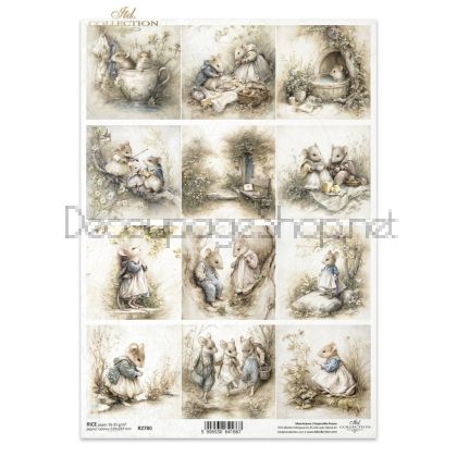 ITD COLLECTION ДЕКУПАЖНА ОРИЗОВА ХАРТИЯ А4 - R2780