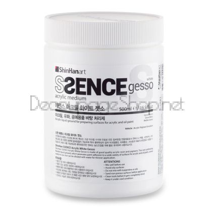 Грунд за акрилна боя, SSENCE GESSO, 500 ml