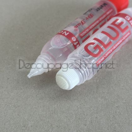 Прозрачно Лепило за Хартия | 50 ml с 2 Апликатора