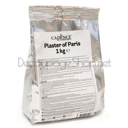 CADENCE PLASTER OF PARIS 1кг - фино смлян парижки гипс (алебастър)