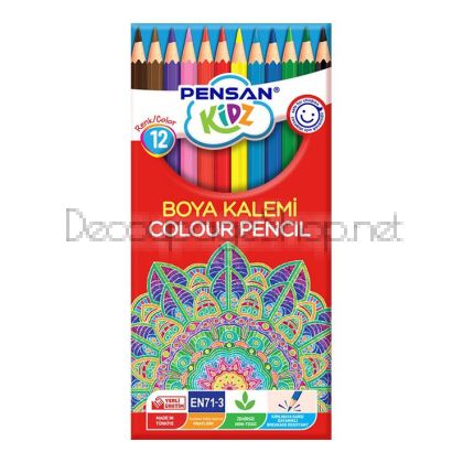Цветни моливи Pensan 12 цв.