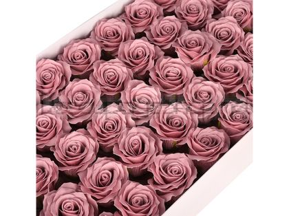 Сапунена роза Elegantz Love De Luxe , 6.5см x 5,8см, Пепел от рози