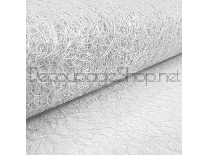 Текстилна паяжина Elegantz Shinny Packing, 2.20 метра, White