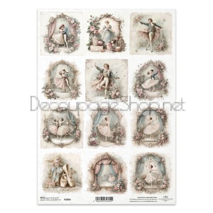 ITD COLLECTION ДЕКУПАЖНА ОРИЗОВА ХАРТИЯ А4 - R2883